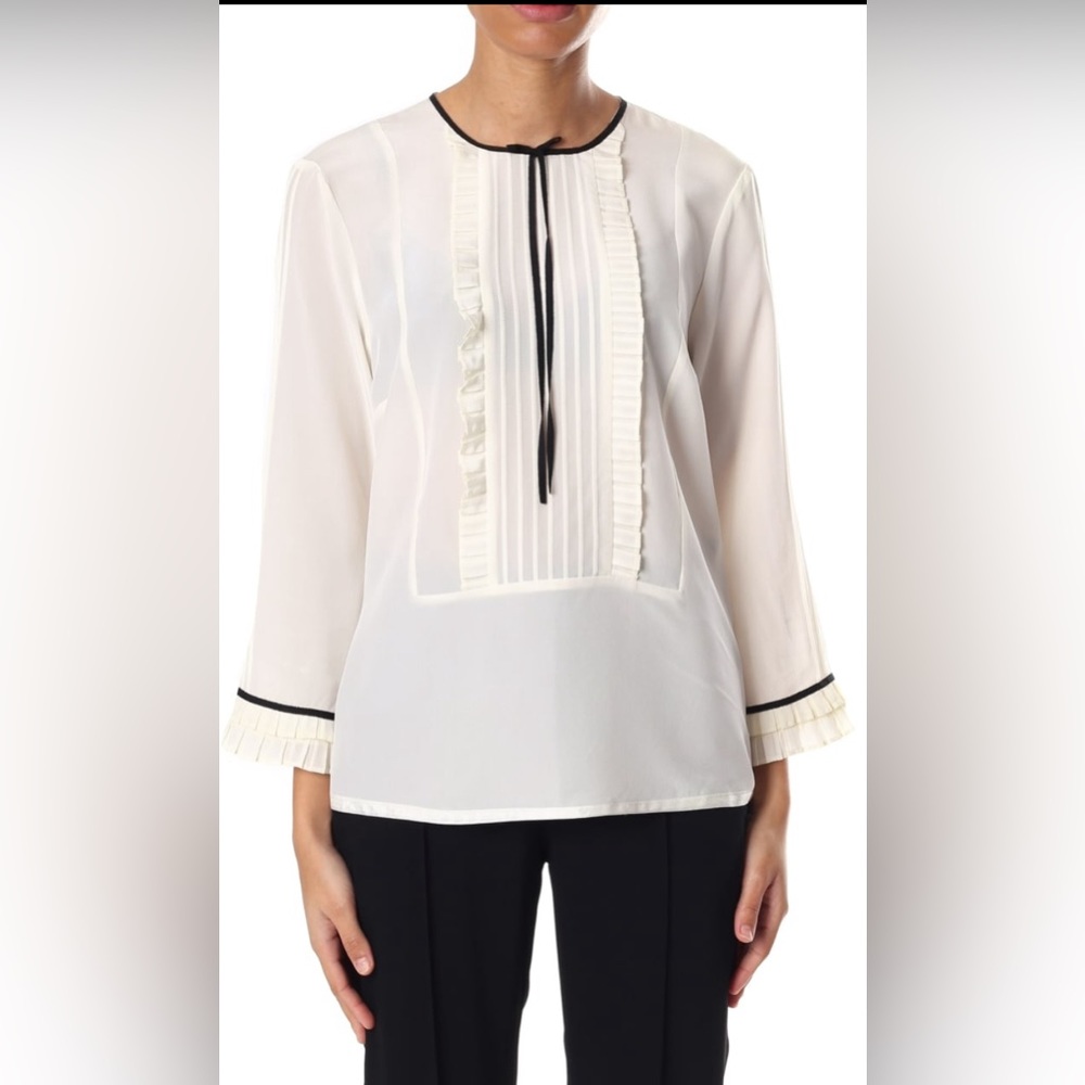 Powder blue Marc Jacob's silk blouse size 4